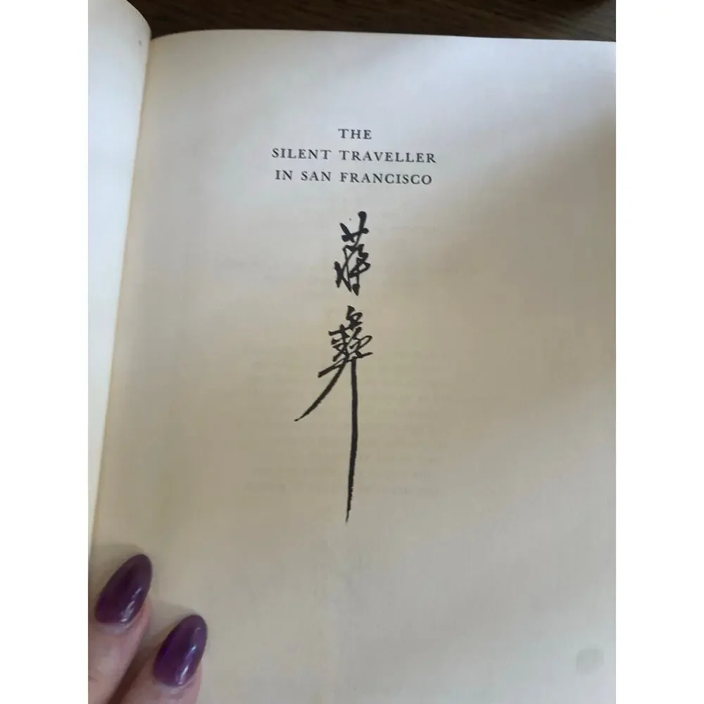 Silent Traveller in San Francisco Chiang Yee 1964 First Edition HC DJ Illustrate